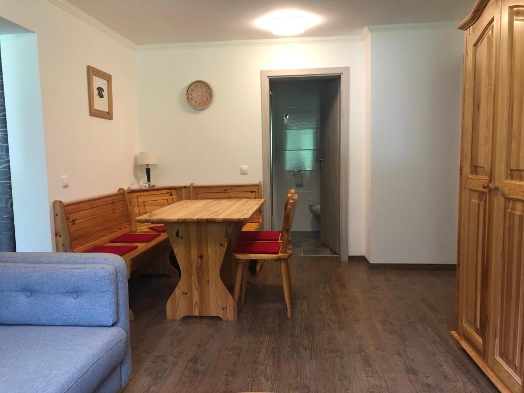 Posezení v ubytování Fritz Apartments "Haus Bergblick"