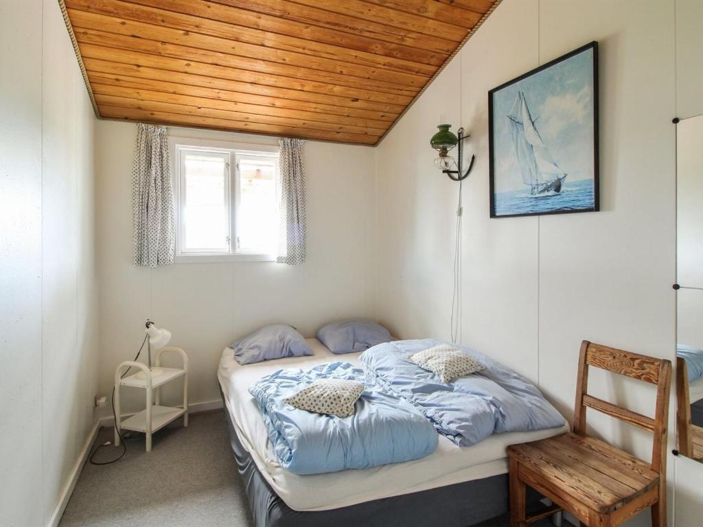 Postel nebo postele na pokoji v ubytování Holiday Home Lillebror - 200m from the sea by Interhome