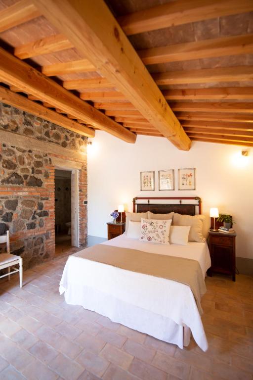 Agriturismo Borgo di Campagna Il Tesoro - Chambre Double Avec Vue Sur Jardin