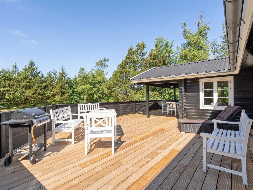 Balkón nebo terasa v ubytování Holiday Home Dorthea - 200m from the sea by Interhome