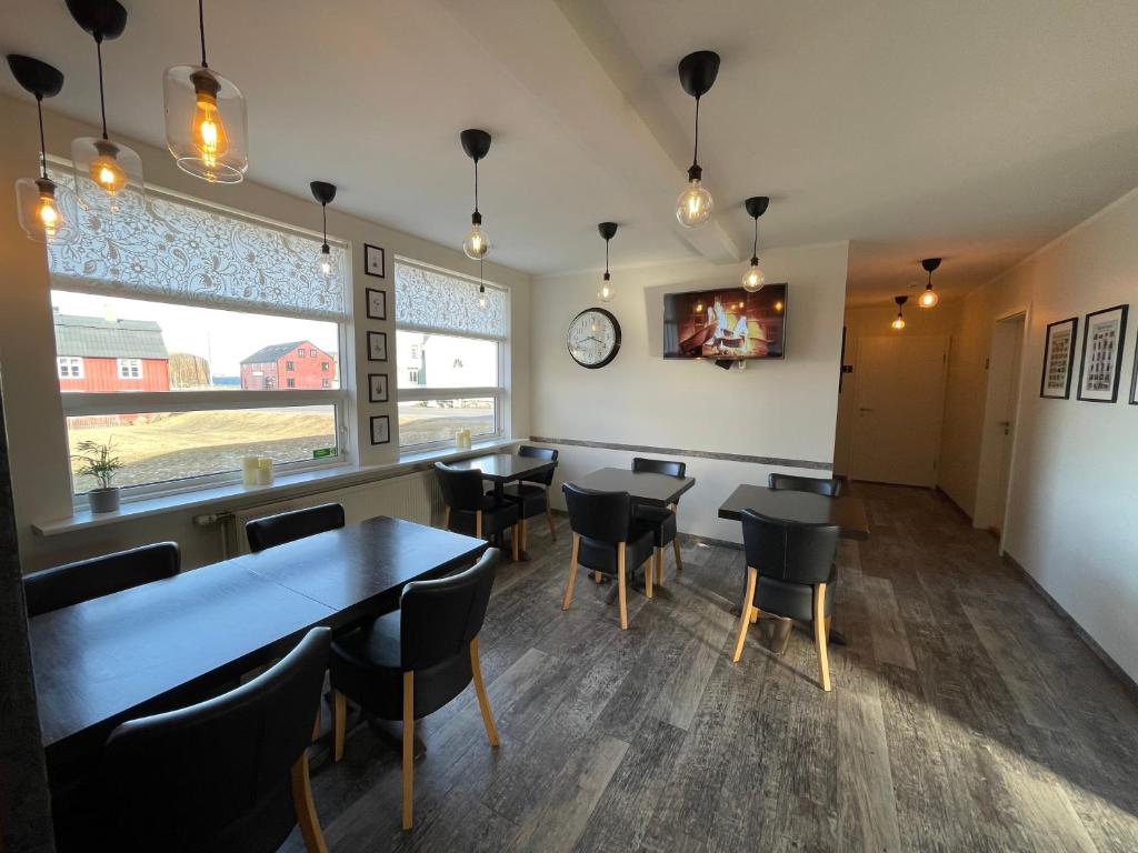 Setusvæði á Akkeri Guesthouse