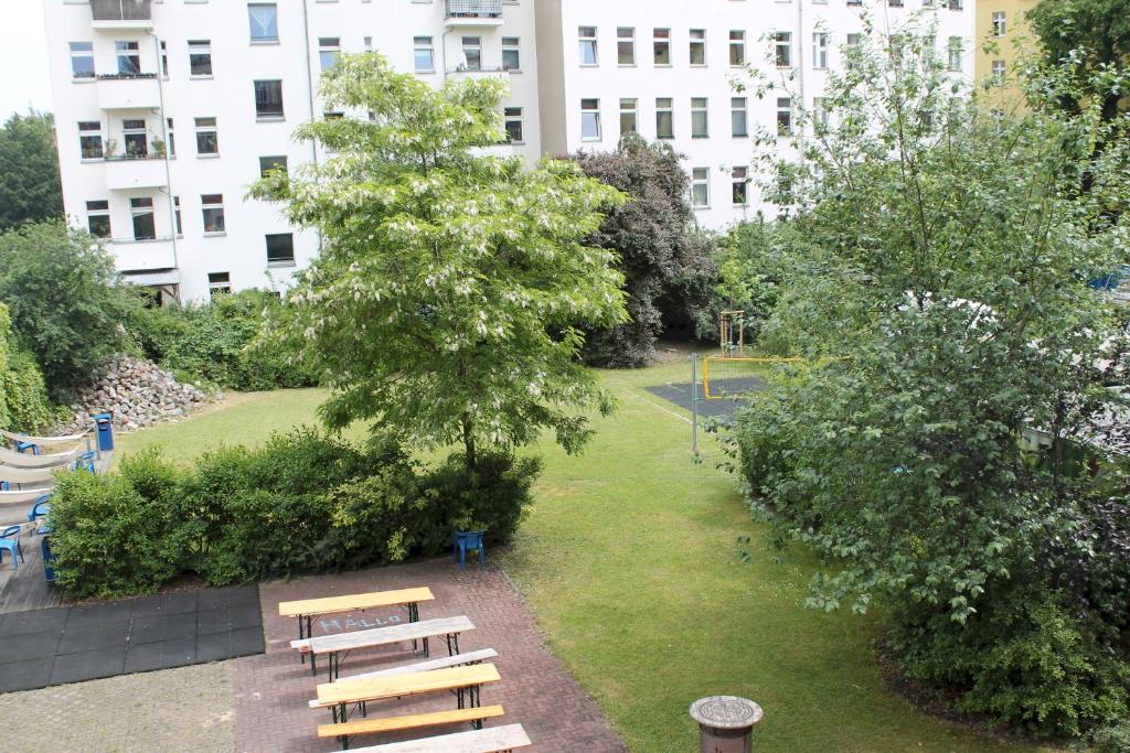 Zahrada ubytování a&o Berlin Friedrichshain