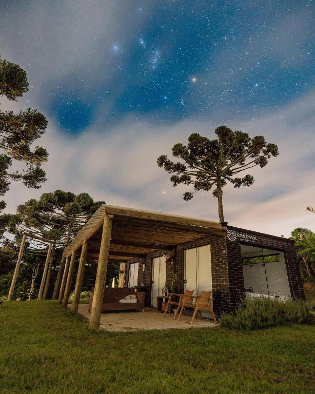 Zahrada ubytování Reserva Cabanas