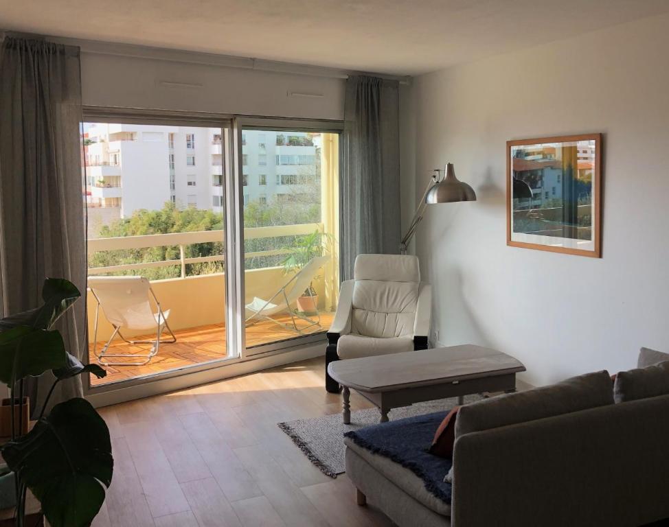 Posedenie v ubytovaní Appartement Biarritz Sud