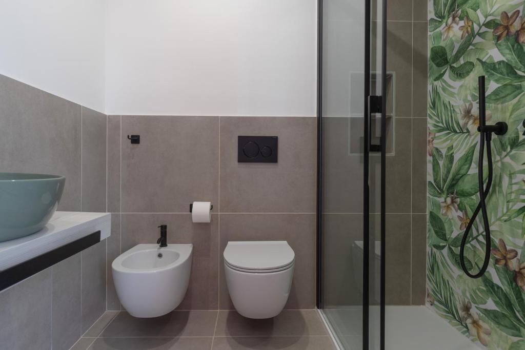 A bathroom at Il Sovrano
