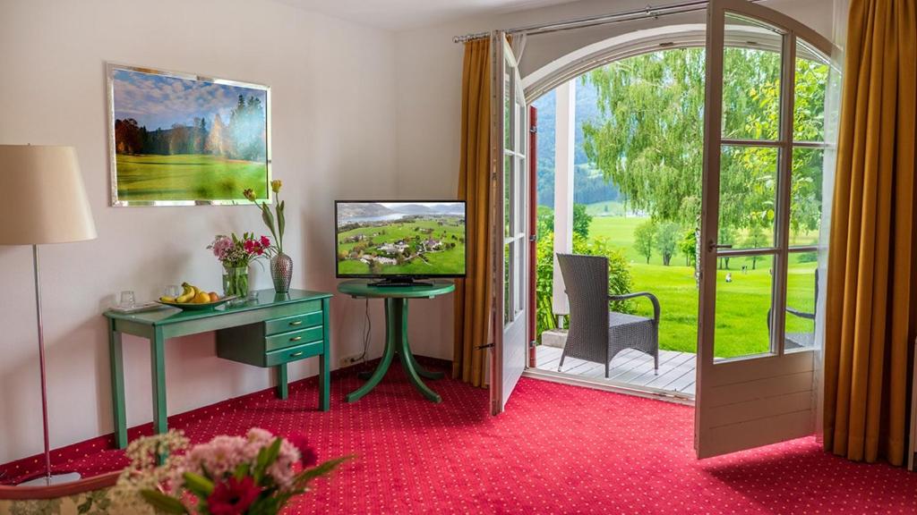 Zahrada ubytování Hotel Drachenwand-Mondsee