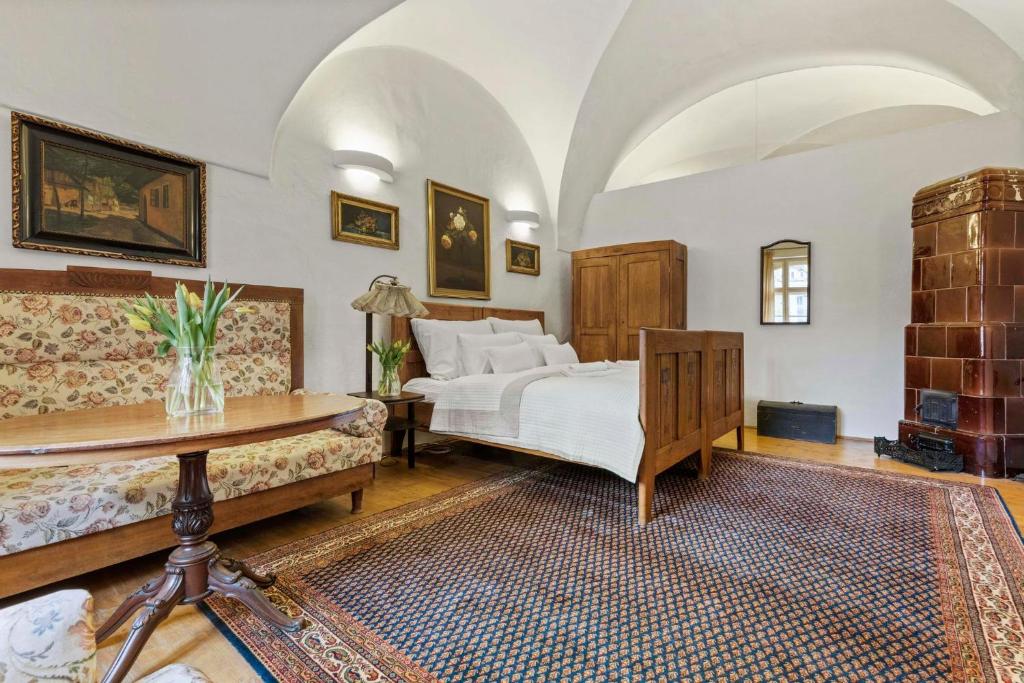 Vila Štiavnica - Two-Bedroom Apartment With Kitchen And Library