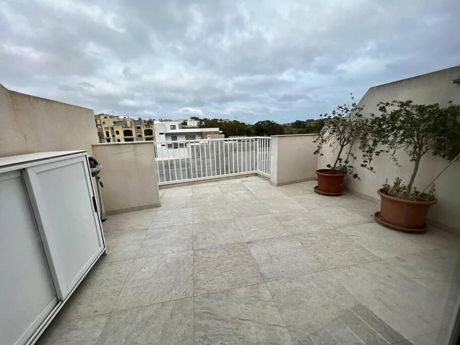Balkón nebo terasa v ubytování Marsaxlokk SeaView 2 Bedroom Penthouse