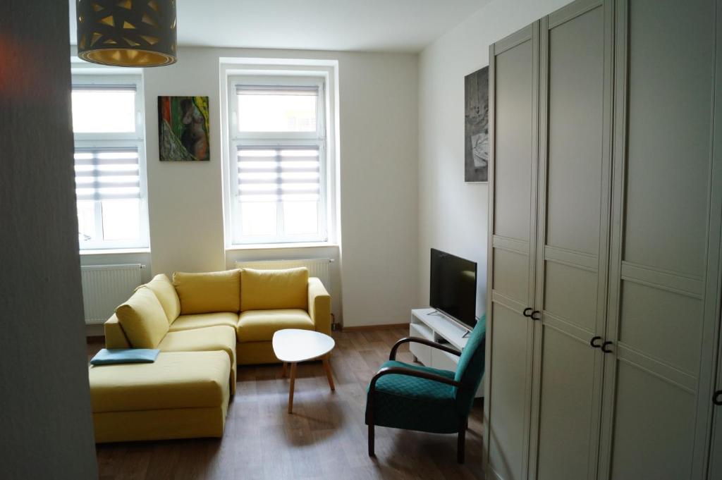 Posezení v ubytování Apartmány Mary