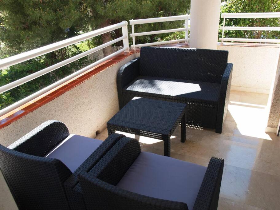 Balkón alebo terasa v ubytovaní Apartamento Playa Albir