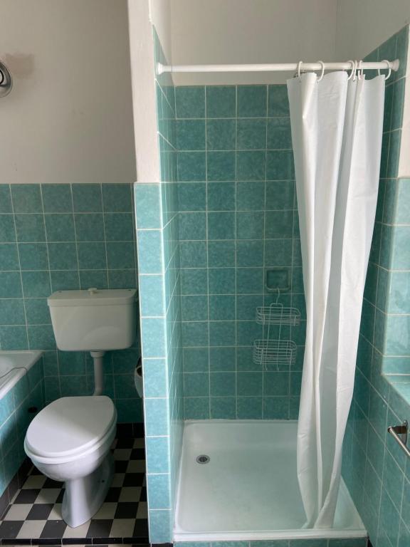Koupelna v ubytování Ferienhaus mit Garten in CH 6616 Losone Tessin Casa Sabina
