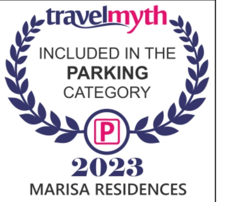 Certifikát, hodnocení, plakát nebo jiný dokument vystavený v ubytování Marisa Residences