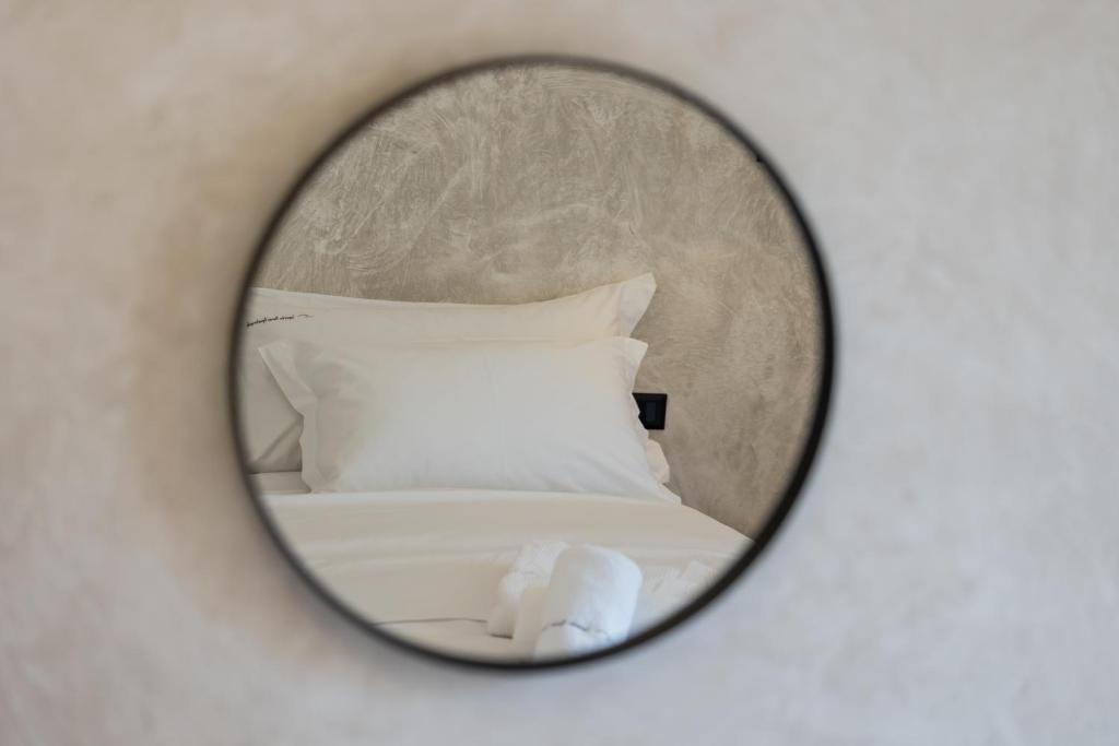 Letto o letti in una camera di Lepanto Xenia Apartments 3F
