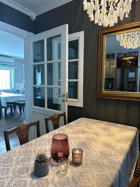 Restaurace v ubytování VILLA HASSELBAKKEN
