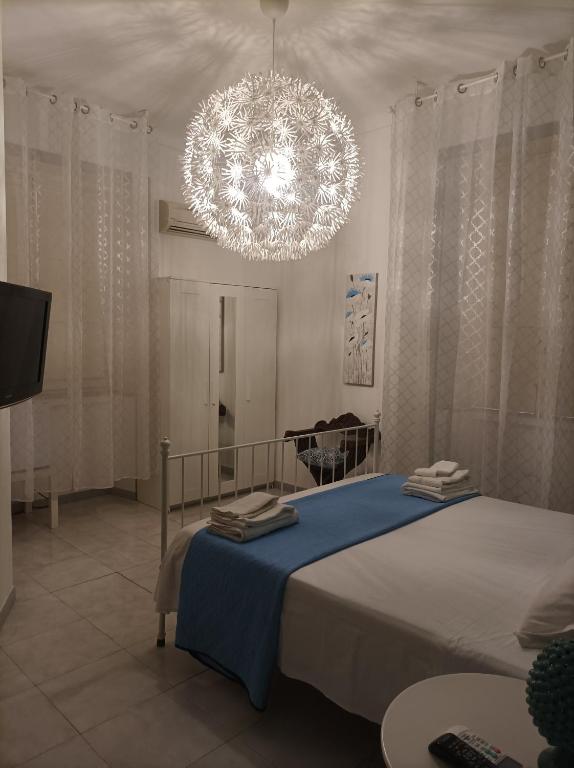 Postel nebo postele na pokoji v ubytování B&B Il Siciliano