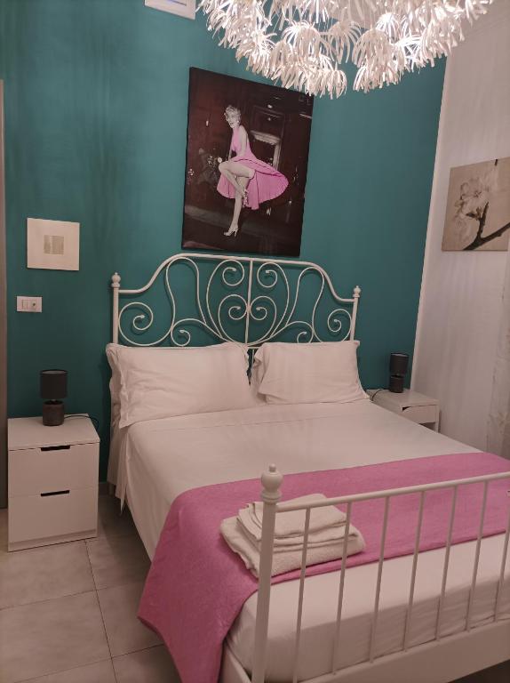 Postel nebo postele na pokoji v ubytování B&B Il Siciliano