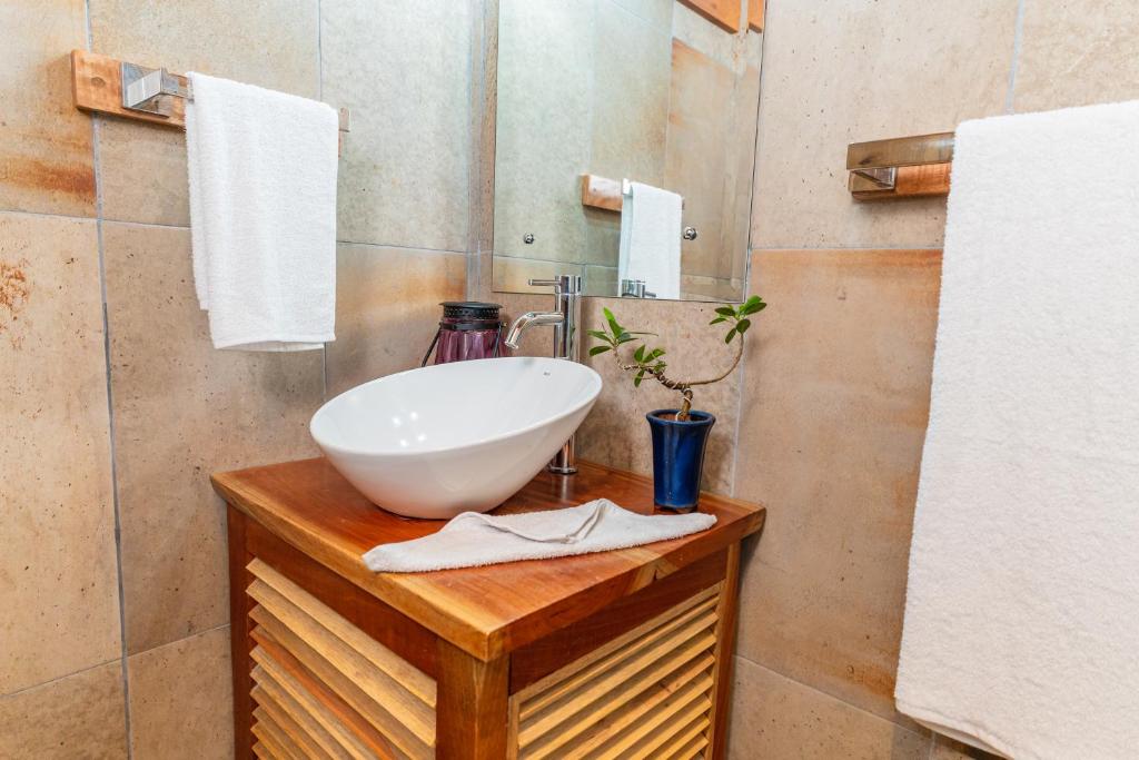 Koupelna v ubytování Hacienda La Norma Boho Boutique Hotel