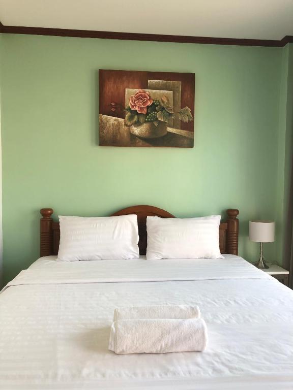 Postel nebo postele na pokoji v ubytování Hotel premier