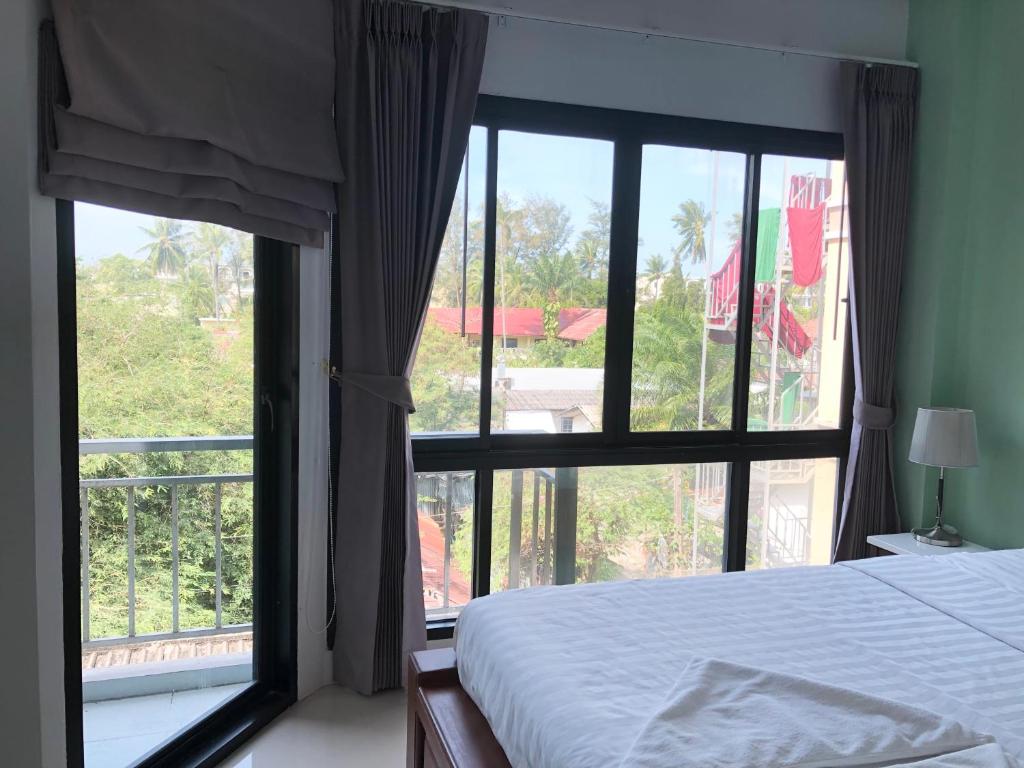 Postel nebo postele na pokoji v ubytování Hotel premier