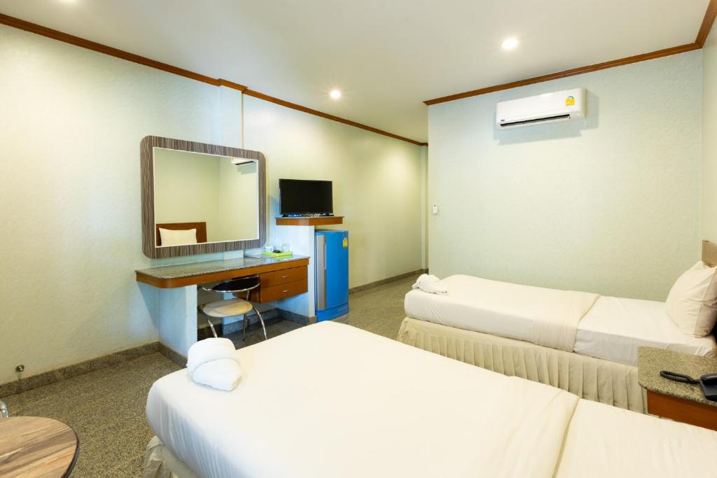 โรงแรมมณีสังขะ - Deluxe Twin Room
