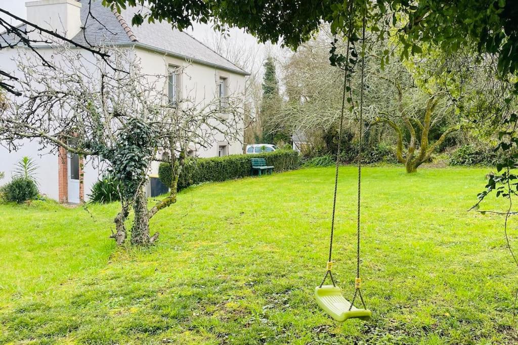 Vonkajšia záhrada v ubytovaní Ti-maen - La maison de pierres