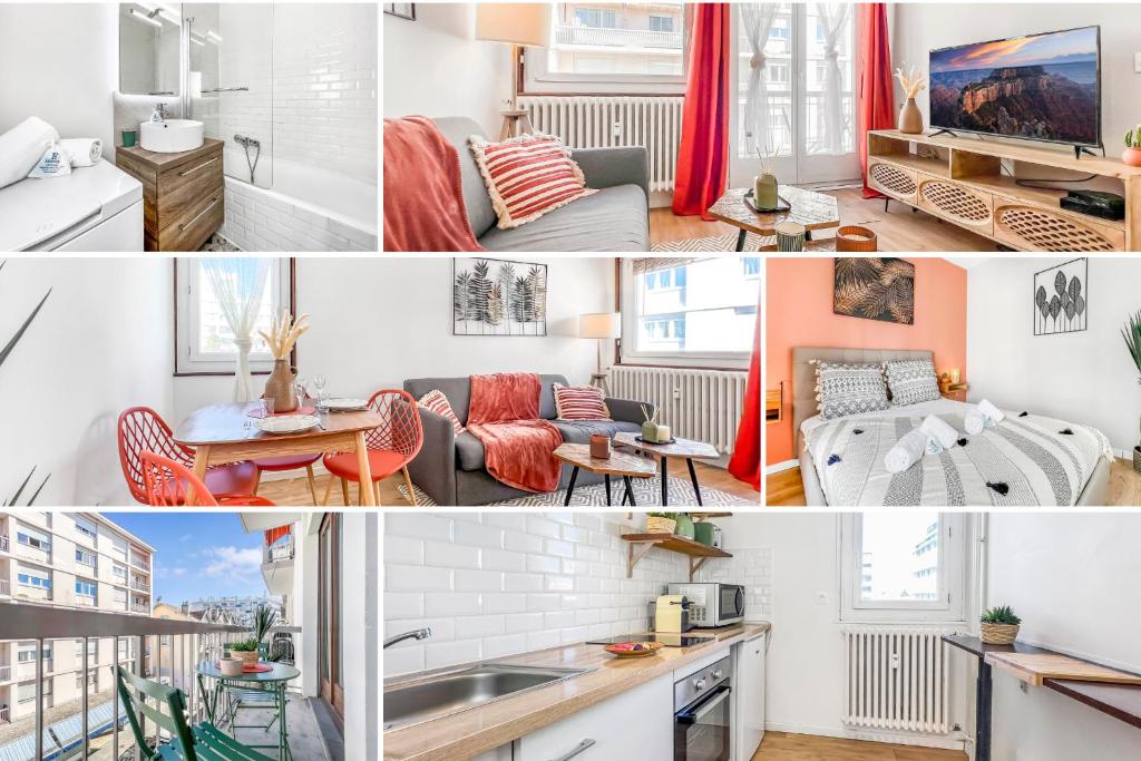 Fotografia z galérie ubytovania HOMEY MANGO - Proche centre/Parking Gratuit/Proche Gare/Balcon v destinácii Annemasse