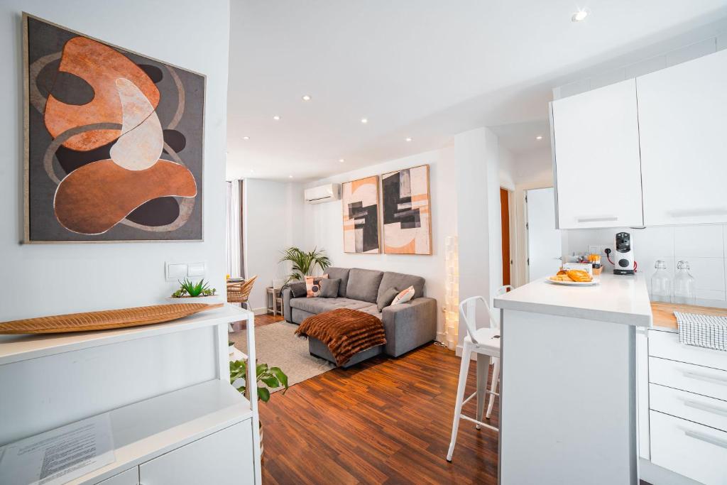 Kuchyňa alebo kuchynka v ubytovaní Apartamento La Tana centro
