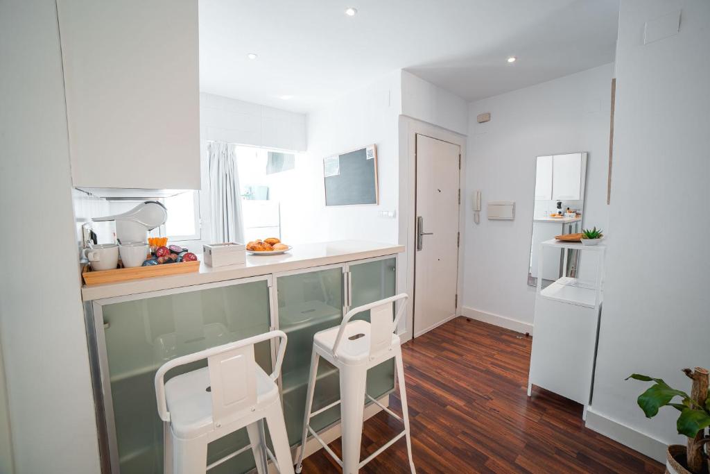 Kuchyňa alebo kuchynka v ubytovaní Apartamento La Tana centro
