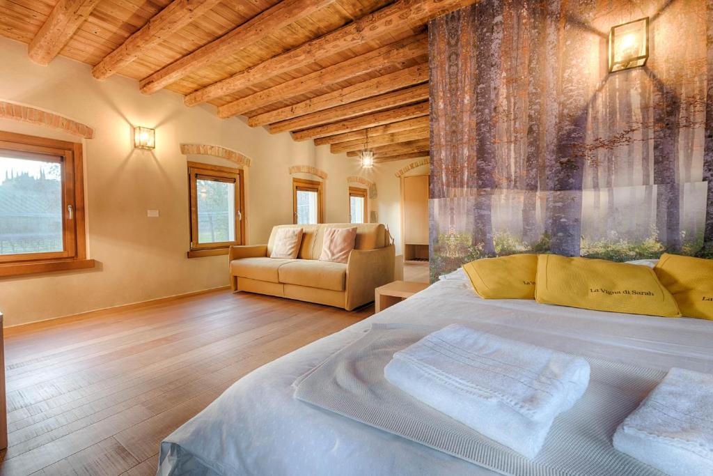 Agriturismo La Vigna di Sarah - Quadruple Room With Garden View