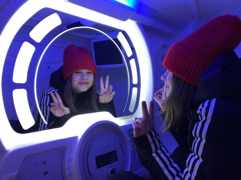 Hosté ubytování Space Night Capsule Hostel