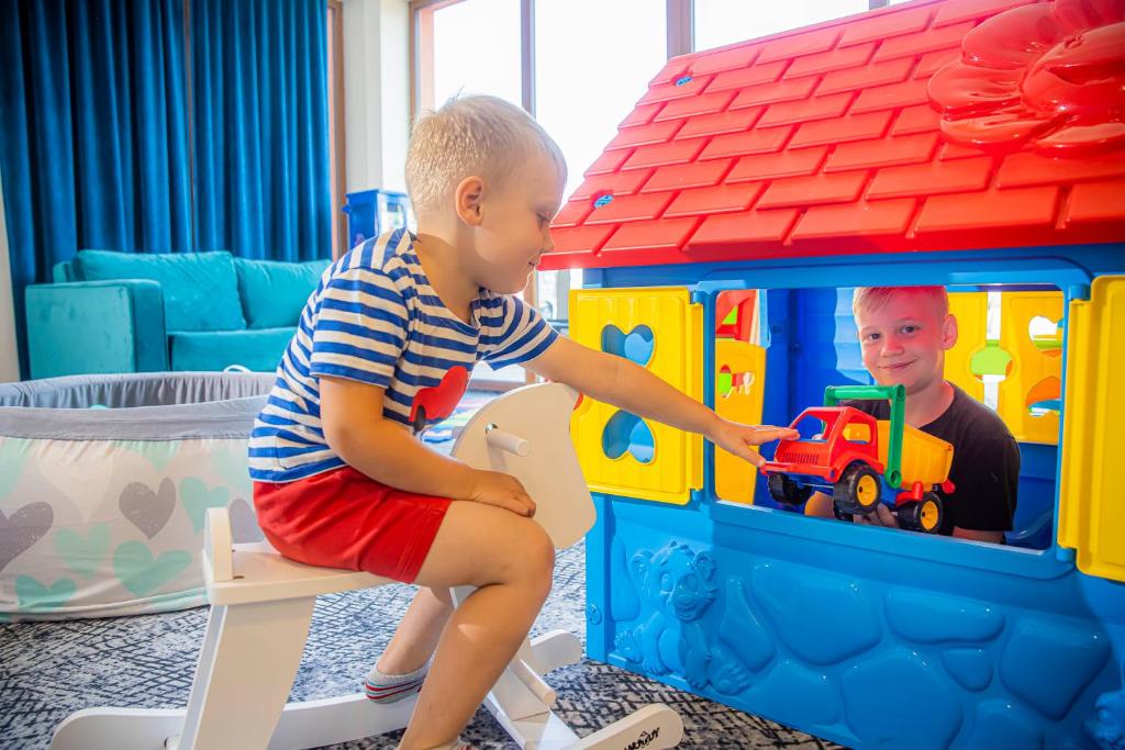 Fotografia z galérie ubytovania Bešeňová Gino Paradise Apartments with Aquapark v Bešeňovej