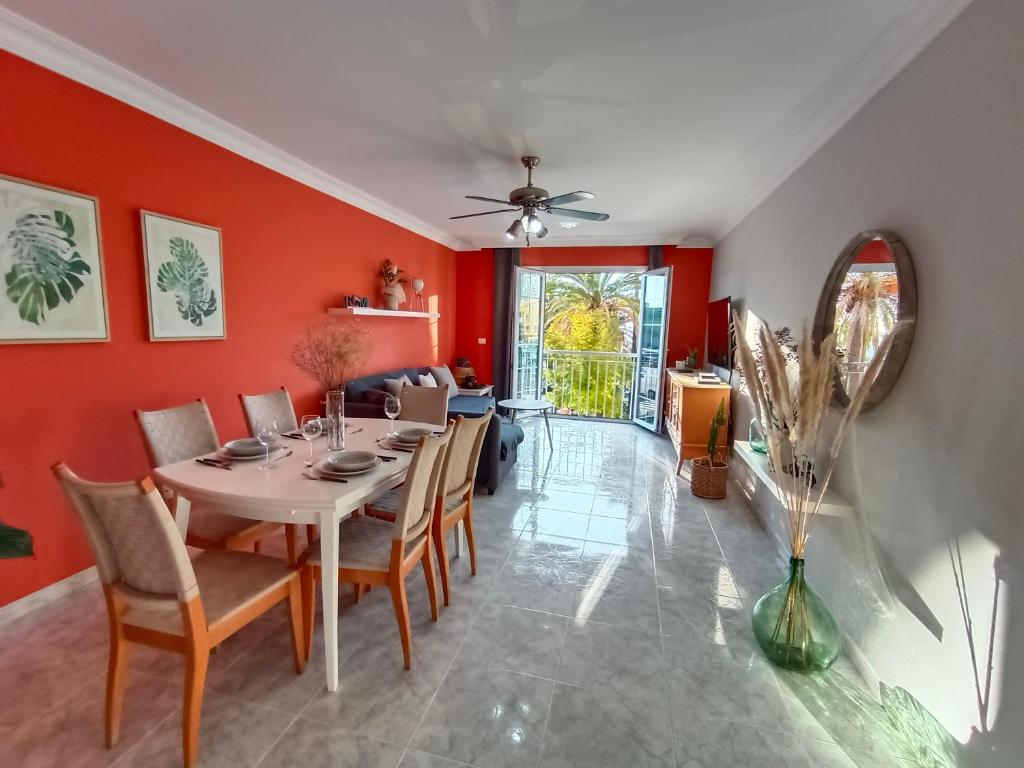 Χώρος καθιστικού στο La Fuente