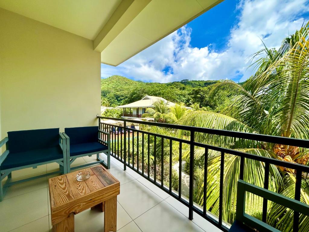 Balkón nebo terasa v ubytování The Seaboards Apartments Seychelles