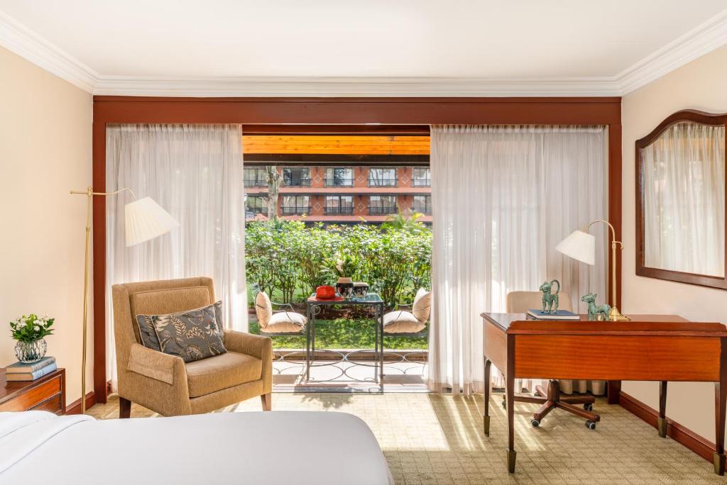 Posezení v ubytování Fairmont The Norfolk
