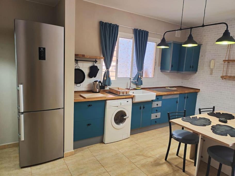 Kuchyň nebo kuchyňský kout v ubytování Casa Burbuja Azul