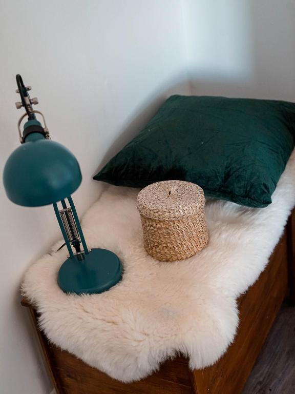 Voodi või voodid majutusasutuse Pure Magic Lodge toas