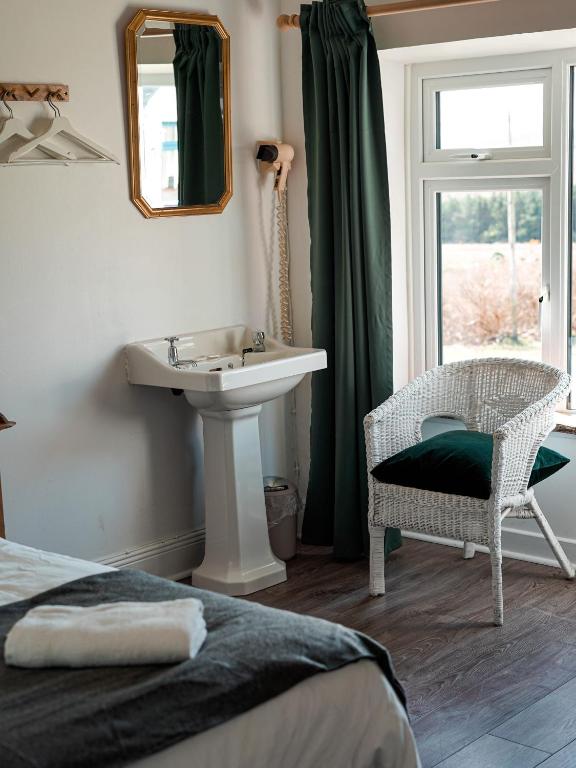 Voodi või voodid majutusasutuse Pure Magic Lodge toas