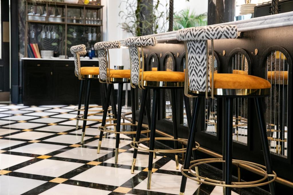 Reštaurácia alebo iné gastronomické zariadenie v ubytovaní Hotel Casa Palacio Don Ramón