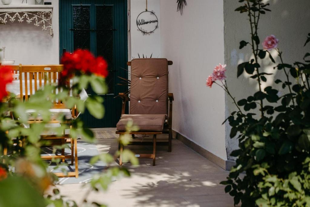 Posedenie v ubytovaní Das kleine Haus