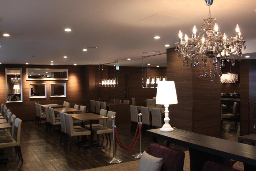 Restaurace v ubytování Hotel Il Credo Gifu