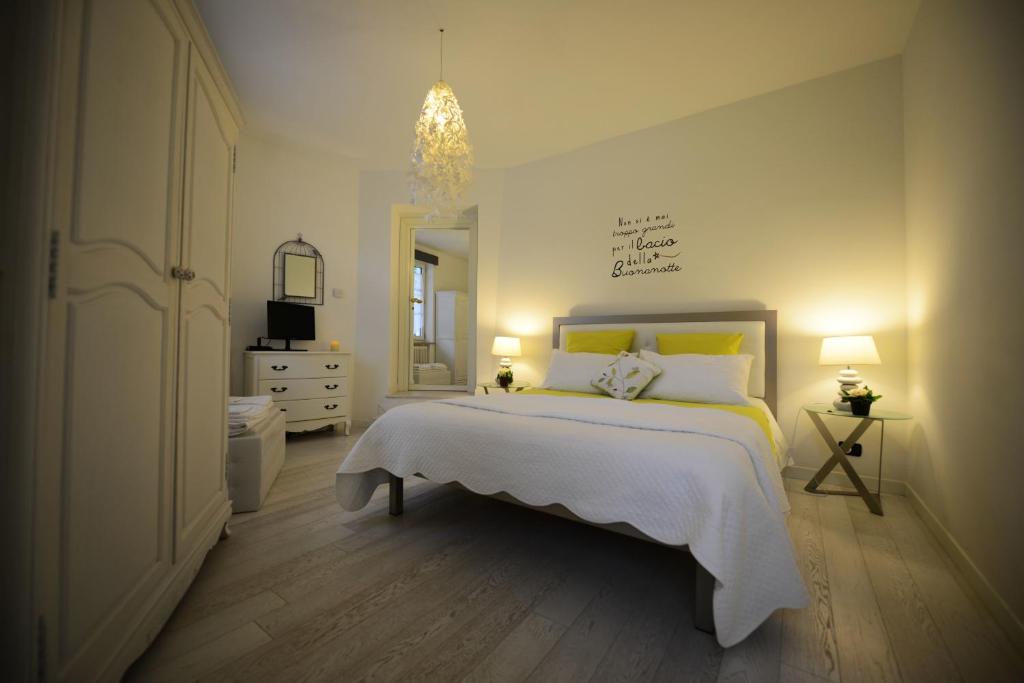 Posteľ alebo postele v izbe v ubytovaní Caterina.C B&B