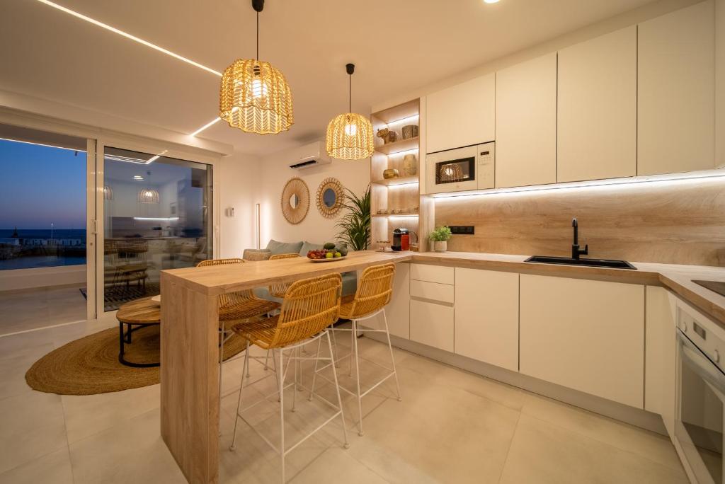 Kuchyň nebo kuchyňský kout v ubytování Casa Sama