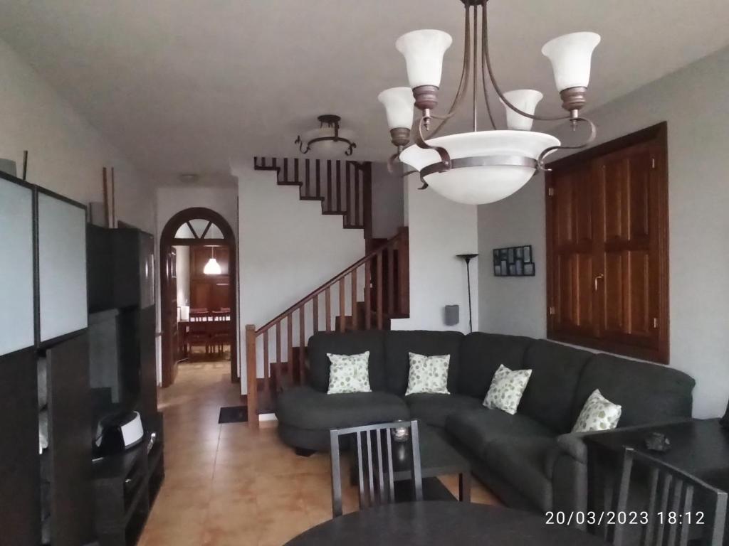 Posezení v ubytování Casa Magali