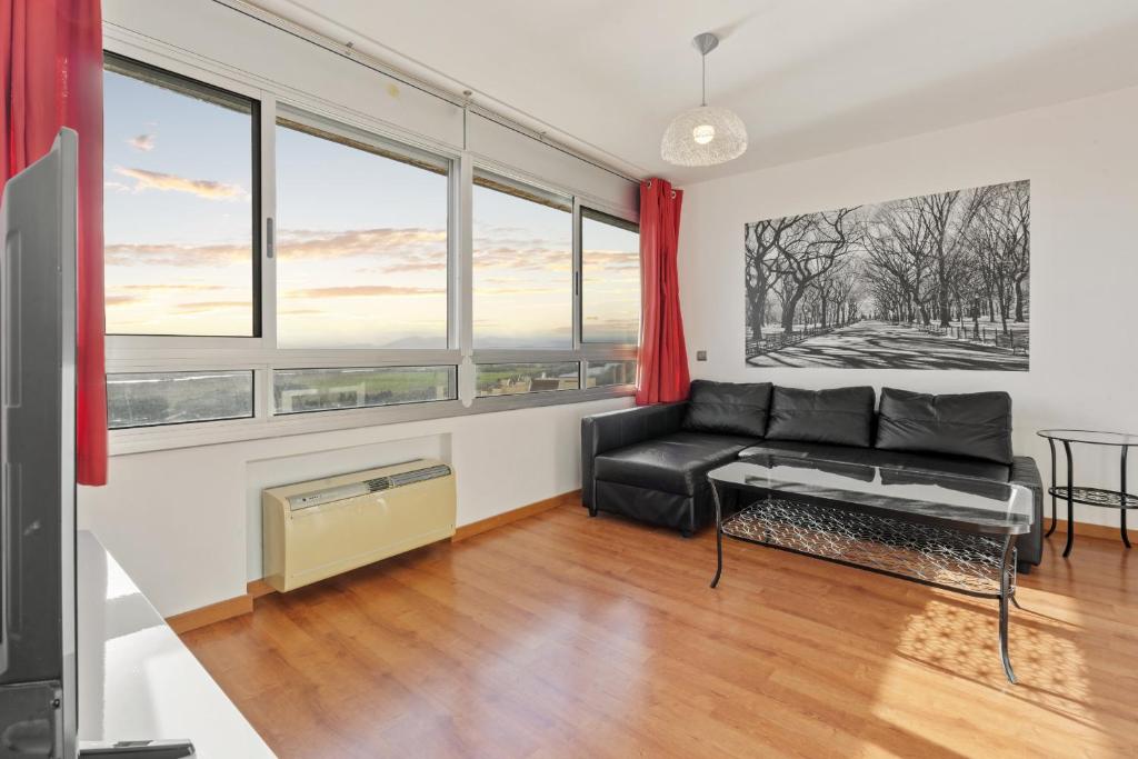 Posezení v ubytování WELCS APARTAMENTO 051 EMP con vistas al mar