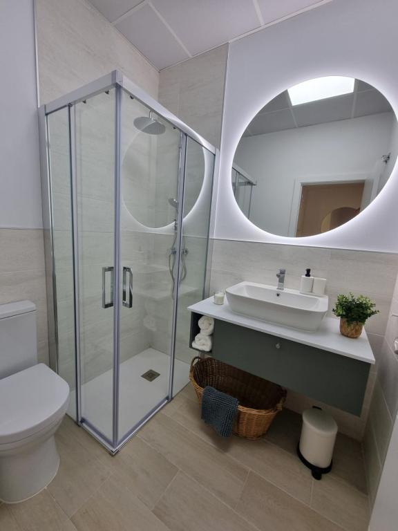 A bathroom at Residencial de la Yedra