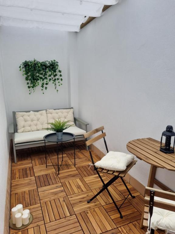 A seating area at Residencial de la Yedra