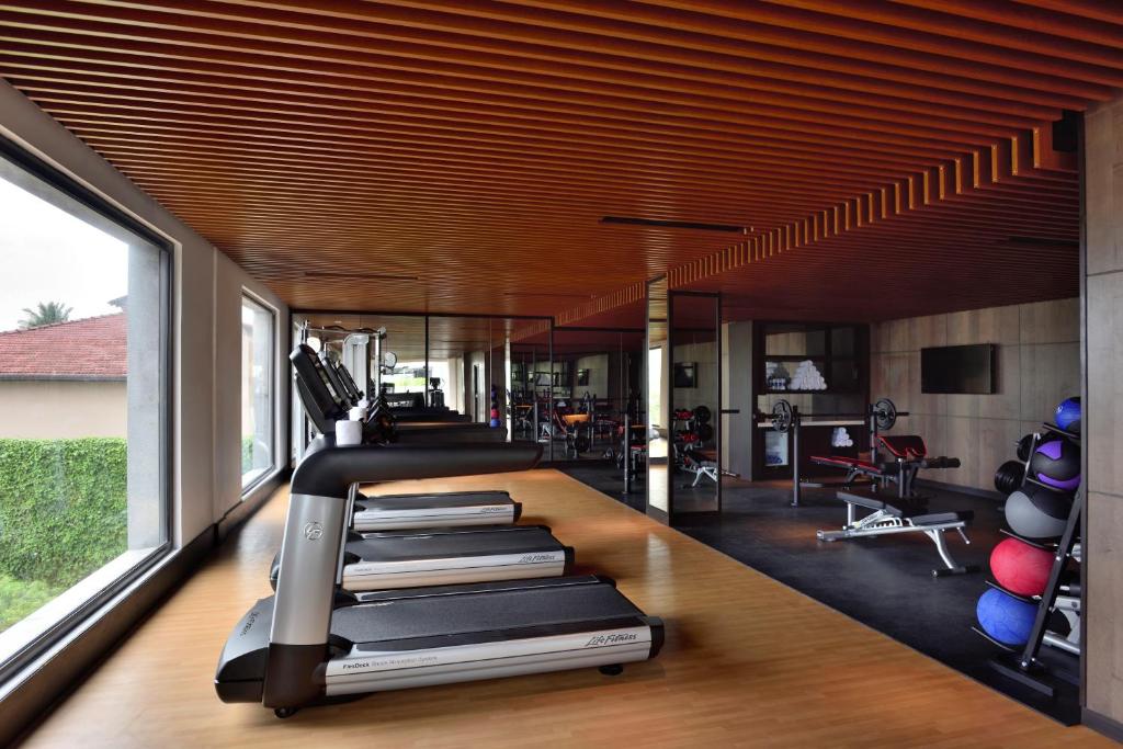Fitness centrum a/nebo fitness zařízení v ubytování Weligama Bay Marriott Resort & Spa