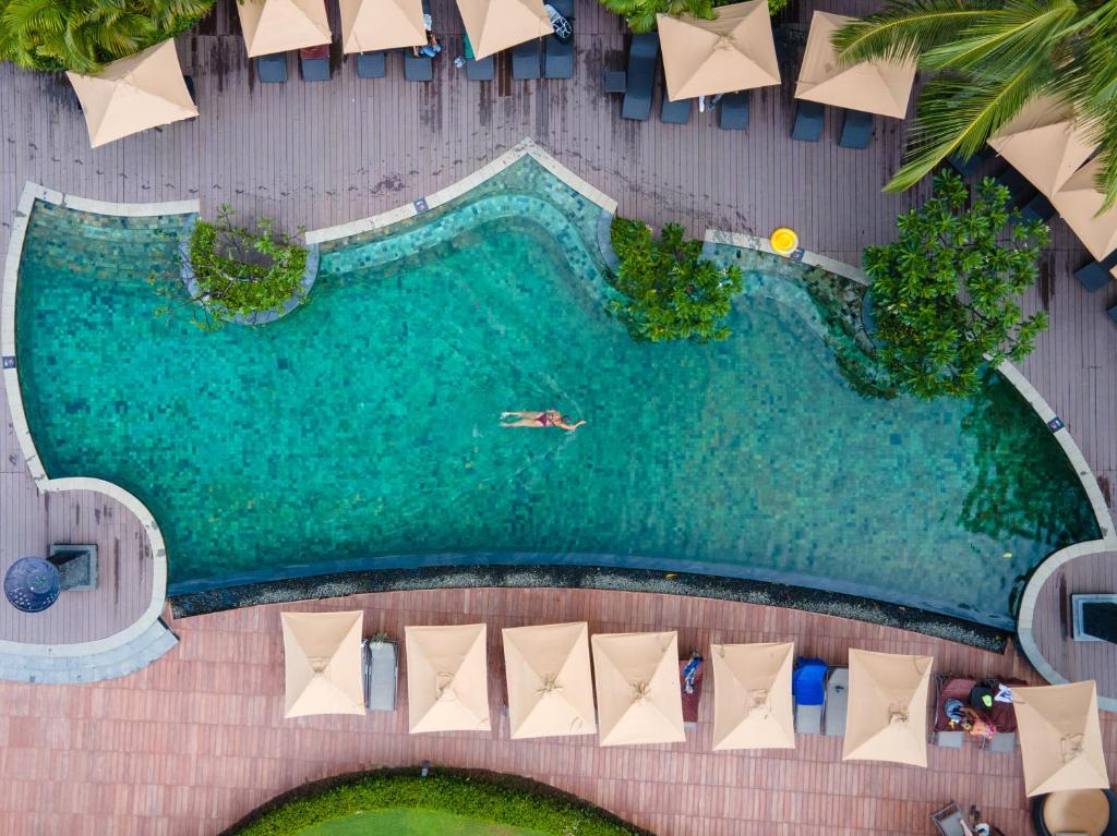Bazén v ubytování Weligama Bay Marriott Resort & Spa nebo v jeho okolí