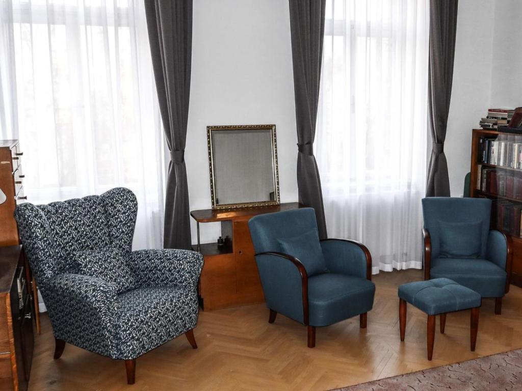 Et sittehjørne på Apartment Jaselská by Interhome