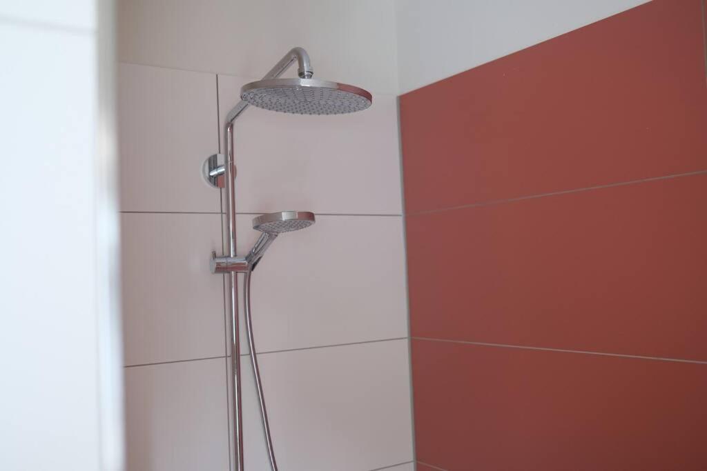 Koupelna v ubytování Ferienwohnung Arendsee
